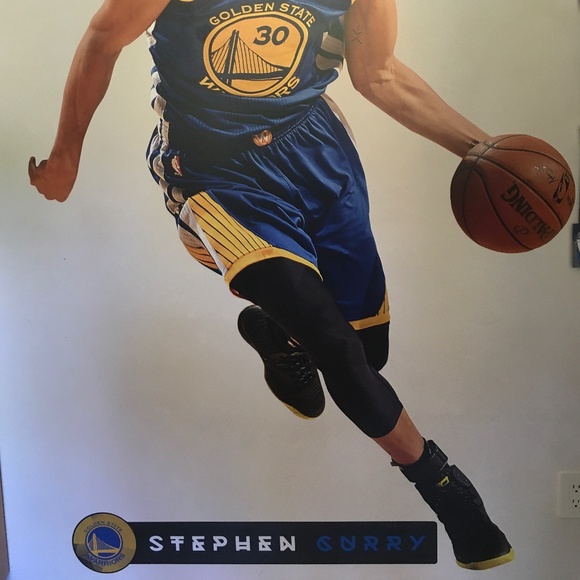 Stephen Curry- Warriors Fathead - Picture 4 of 4